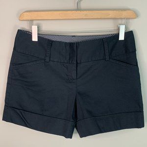 Express Design Studio ~ Black Shorts w/ Cuff ~ Size 2